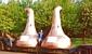 Replacement copper whisky still heads for distillery