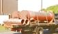 Copper heat exchangers and pipework for whisky distillery